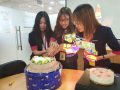 Birthday Congratulations for Ms. Ivy, Giang, and Hong